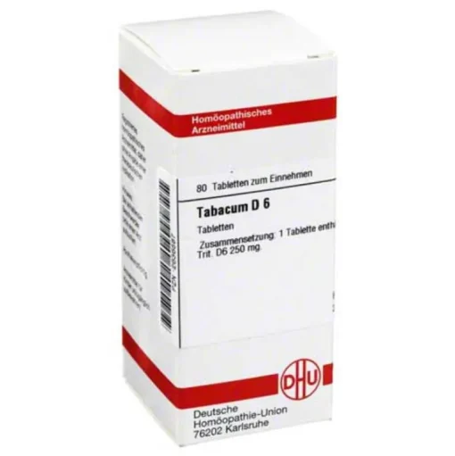 T-DHU Tabacum D 6 Tabletten, 80 St