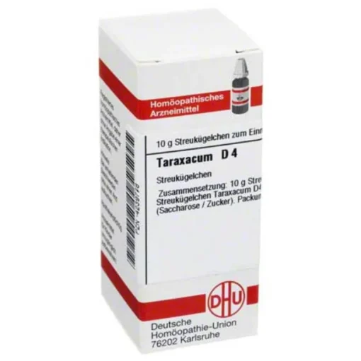 T|T-DHU Taraxacum D 4 Globuli, 10 g