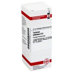 DHU T-Tartarus stibiatus D 6 Dilution, 20 ml