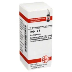 T|T-DHU Thuja C 6 Globuli, 10 g