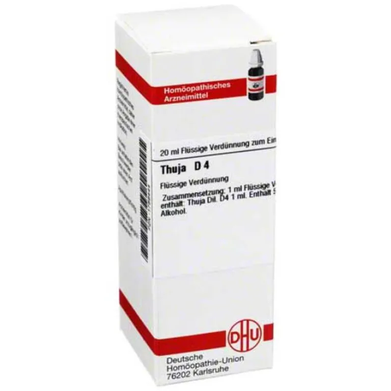 DHU T-Thuja D 4 Dilution, 20 ml