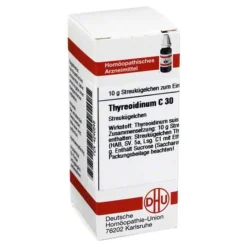 T|T-DHU Thyreoidinum C 30 Globuli, 10 g