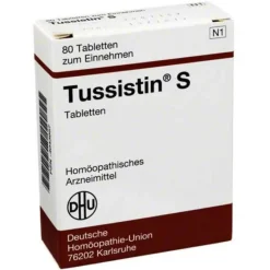 Dhu Komplexmittel-DHU Tussistin S Tabletten, 80 St