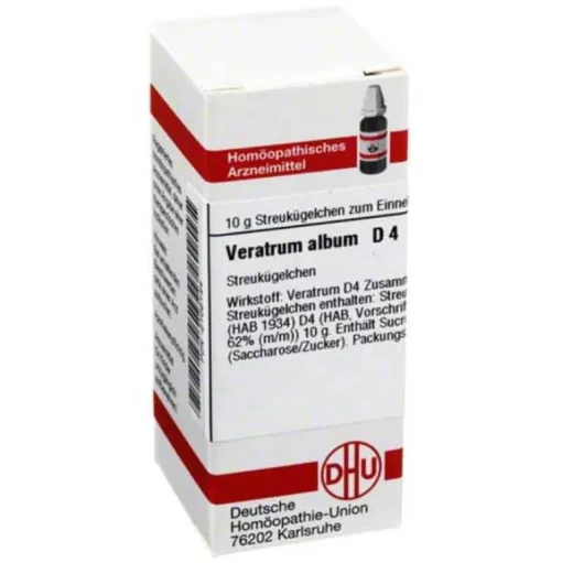 DHU V|V-Veratrum album D 4 Globuli, 10 g