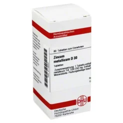 DHU W-Z-Zincum metallicum D 30 Tabletten, 80 St