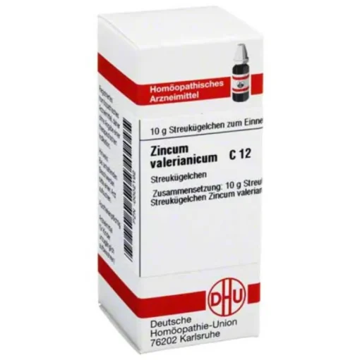 DHU W-Z|W-Z-Zincum valerianicum C 12 Globuli, 10 g