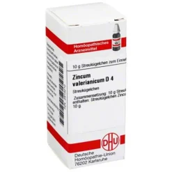 W-Z|W-Z-DHU Zincum valerianicum D 4 Globuli, 10 g