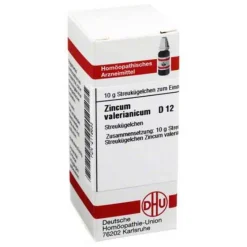 DHU W-Z|W-Z-Zincum valerianicum D 12 Globuli, 10 g