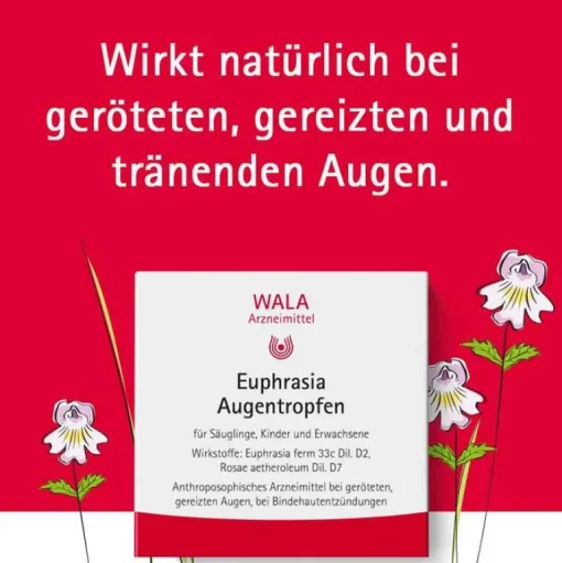 Wala Allergie|Augentropfen Bindehautentzündung-Euphrasia Augentropfen, 10X0.5 ml