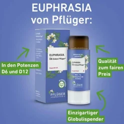 Pflüger E-Euphrasia D12 Globuli Dosierspender, 10 g