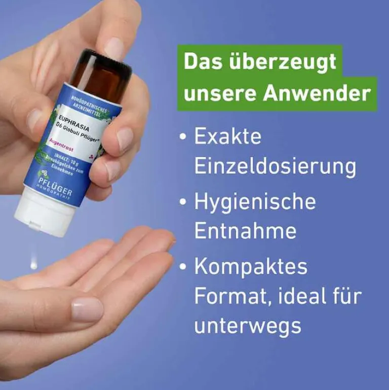 Pflüger E-Euphrasia D12 Globuli Dosierspender, 10 g
