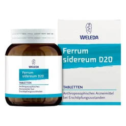 Weleda F-Ferrum sidereum D 20 Tabletten, 80 St