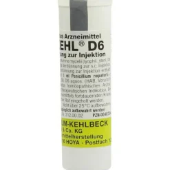 Fortakehl Sanum Kehlbeck-D 6 Ampullen, 1X1 ml