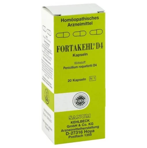 Fortakehl Sanum Kehlbeck-D 4 Kapseln, 20 St