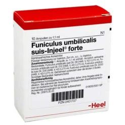 Injeel Heel-Funiculus Umbilicalis suis forte Ampullen, 10 St