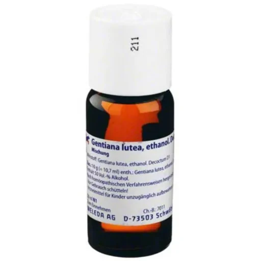 Weleda Magen & Darm-Gentiana lutea, ethanol. Decoctum 5%, 50 ml