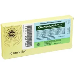 Ginkgobakehl Sanum Kehlbeck-D 4 Ampullen, 10X2 ml