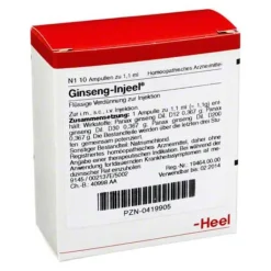 Injeel Heel-Ginseng Ampullen, 10 St
