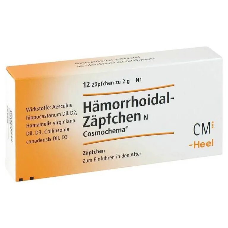 Heel Heel-Haemorrhoidal Zäpfchen N, 12 St