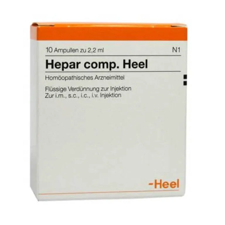 Heel Heel-Hepar comp. Ampullen, 10 St