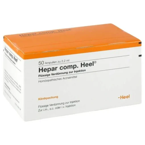 Heel Heel-Hepar comp. Ampullen, 50 St