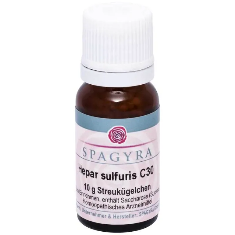 H-Hepar sulfuris C 30 Globuli, 10 g