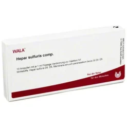 Wala Erkältung-Hepar sulfuris comp. Ampullen, 10X1 ml