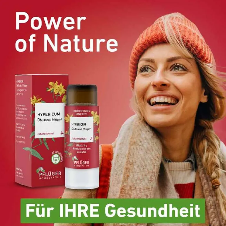 Pflüger H-Hypericum D12 Globuli Dosierspender, 10 g