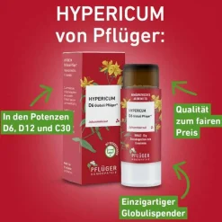 Pflüger H-Hypericum D12 Globuli Dosierspender, 10 g