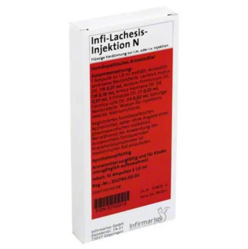 Infirmarius Infirmarius-INFI Lachesis Injektin N, 10X1 ml