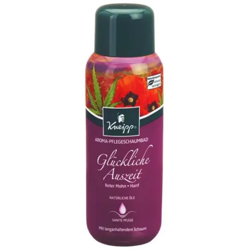 Kneipp Aromabäder|Duschen & Waschen-Aroma Pflegeschaumbad Glückliche Auszeit, 400 ml