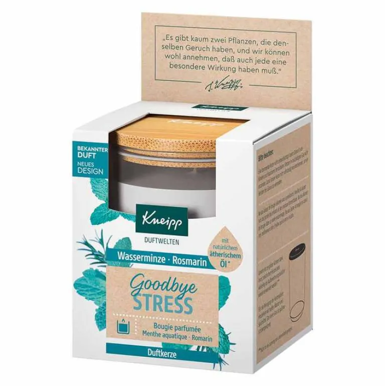Kneipp Duftsets-Duftwelten Duftkerze Goodbye Stress, 145 g
