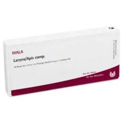 Wala Erkältung-Larynx / Apis comp. Ampullen, 10X1 ml