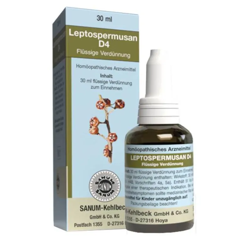L-Leptospermusan D 4 Tropfen zum Einnehmen, 30 ml