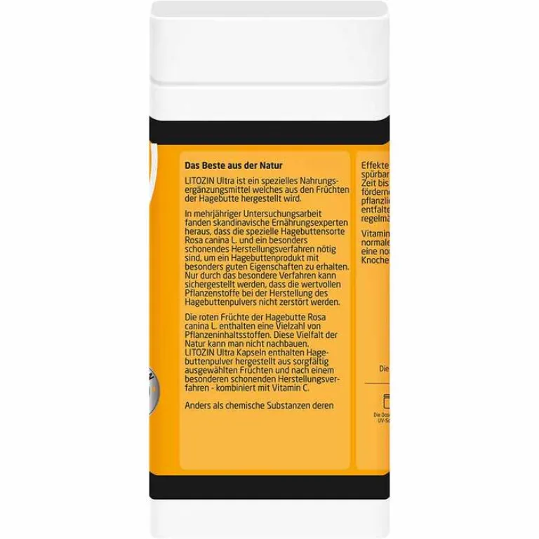 Litozin Hagebuttenpulver-Ultra Kapseln, 120 St