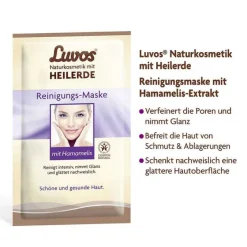 Luvos Heilerde|Gesichtsmasken-Heilerde Reinigungs-Maske Naturkosmetik, 2X7.5 ml