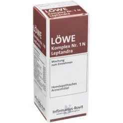 Infirmarius Infirmarius-Löwe Komplex Nr. 1 N Leptandra Tropfen, 50 ml