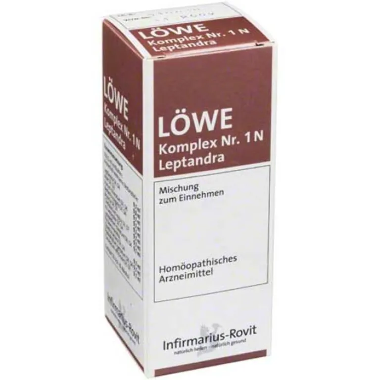 Infirmarius Infirmarius-Löwe Komplex Nr. 1 N Leptandra Tropfen, 50 ml
