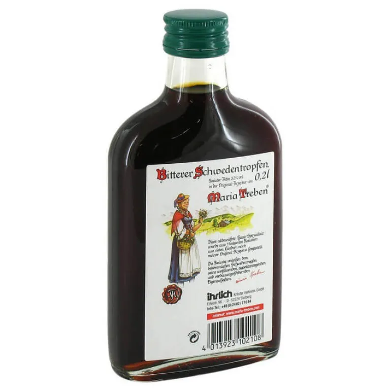 Maria Treben Schwedenbitter-Bitterer Schwedentropfen 32% Vol., 200 ml