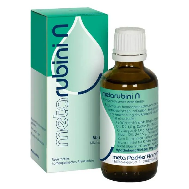 Metarubini Meta Fackler-N Tropfen zum Einnehmen, 50 ml