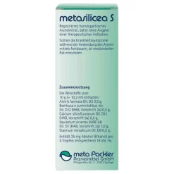 Metasilicea Meta Fackler-S Tropfen zum Einnehmen, 100 ml
