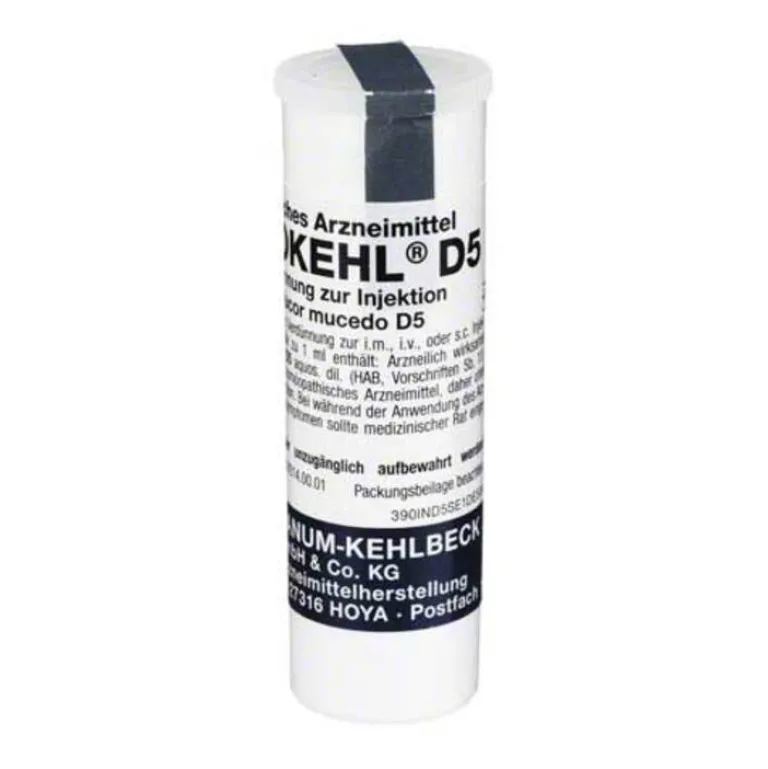 Mucedokehl Sanum Kehlbeck-D 5 Ampullen, 1X1 ml