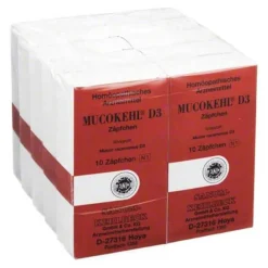 Mucokehl Sanum Kehlbeck-Suppositorien D 3, 10X10 St
