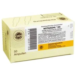 Notakehl Sanum Kehlbeck-D 5 Ampullen, 50X1 ml