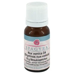 N-Nux vomica D 4 Globuli, 10 g