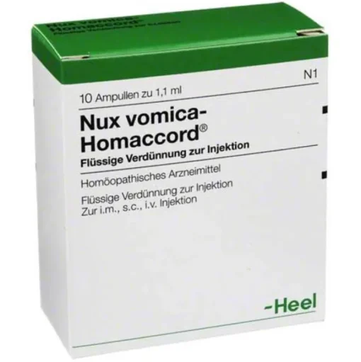 Homaccord Heel-Nux vomica Ampullen, 10 St