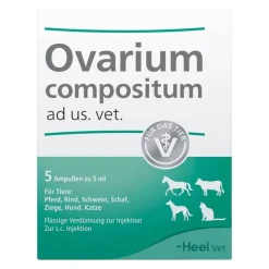 Heel Heel-Ovarium Compositum Ampullen vet. (für Tiere), 5X5 ml