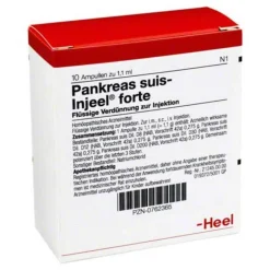 Injeel Heel-Pankreas Suis forte Ampullen, 10 St