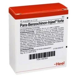 Injeel Heel-Para Benzochinon forte Ampullen, 10 St