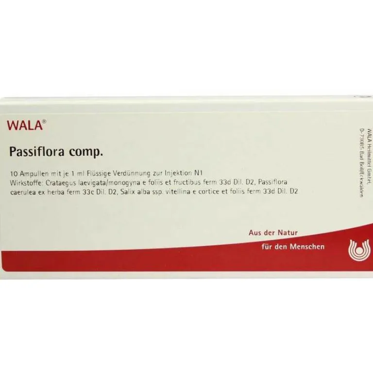Wala Schlaf & Nerven-Passiflora comp. Ampullen, 10X1 ml